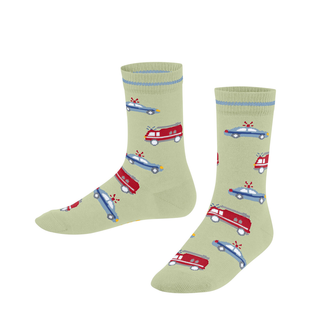 FALKE Police and Fire Cars Kinder Socken