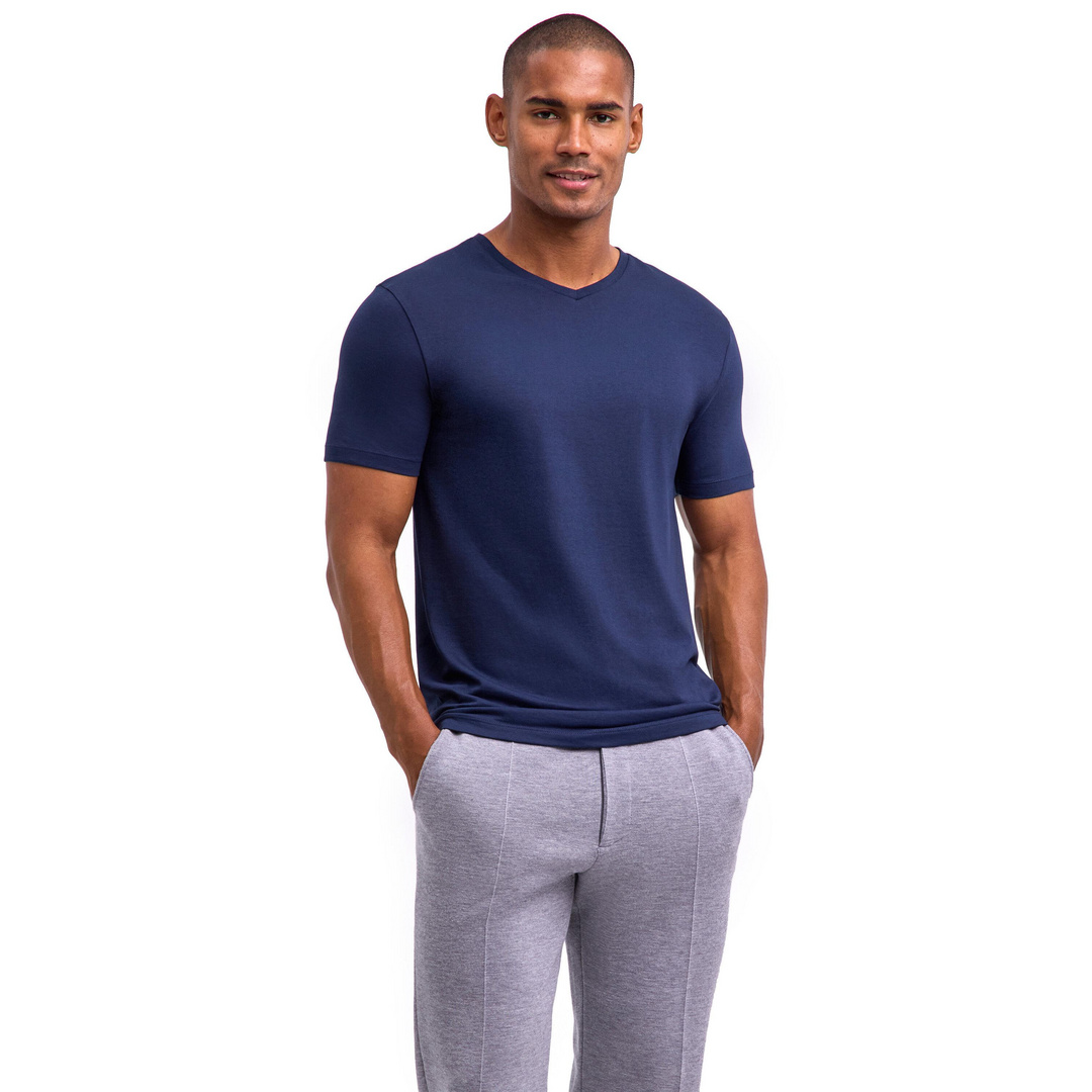 FALKE 2-Pack Cotton Herren T-Shirt