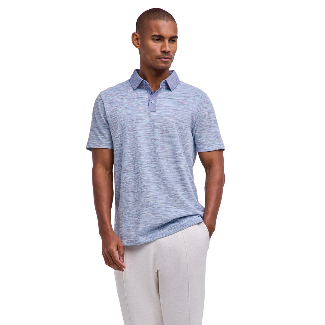 FALKE Cotton Linen Herren Polo Shirt