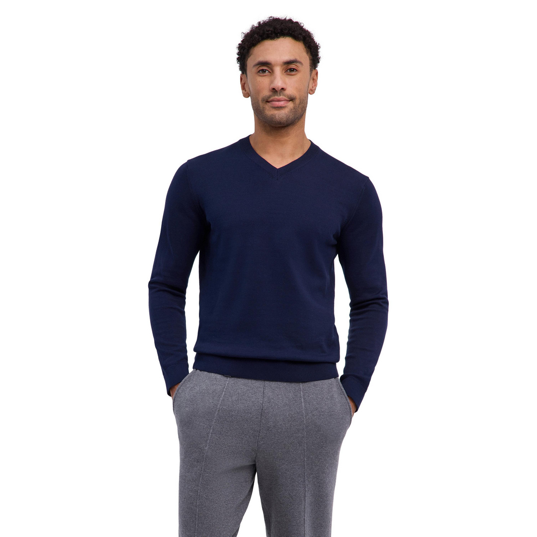 FALKE Cotton Knit Herren Pullover