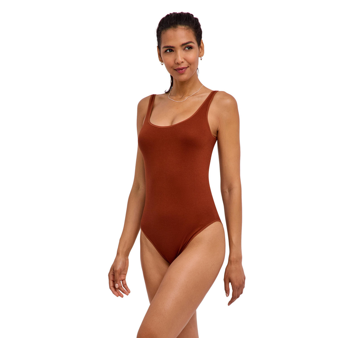 FALKE Timeless Cotton Tank Slip Damen Body
