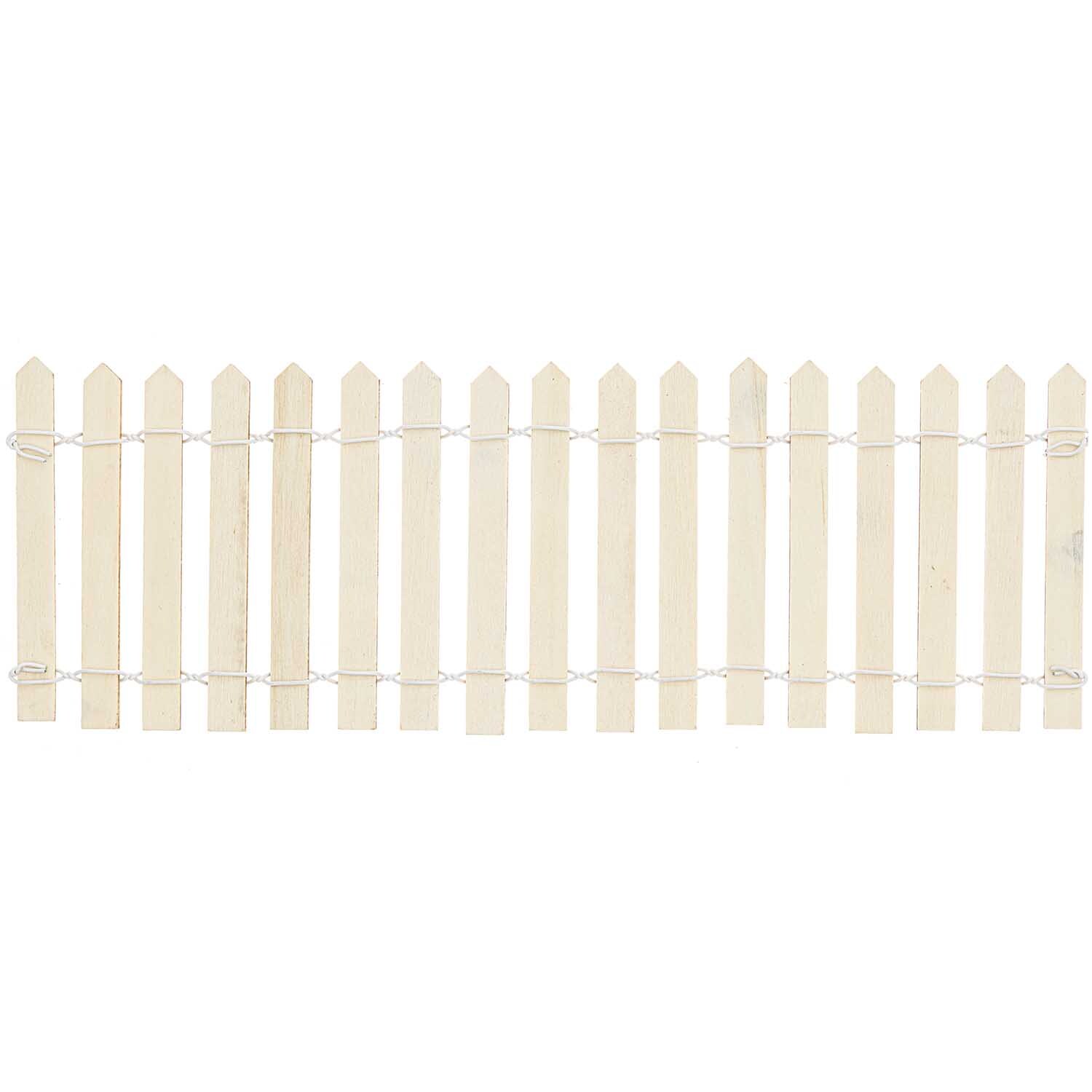 Miniatur Zaun 25x8,5cm