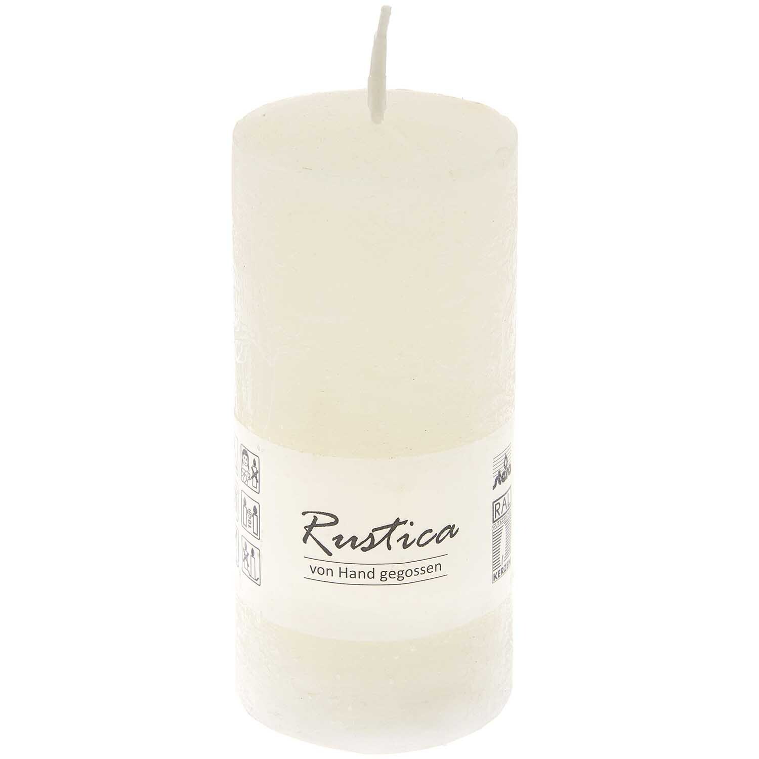Rustica Kerze 7x15cm