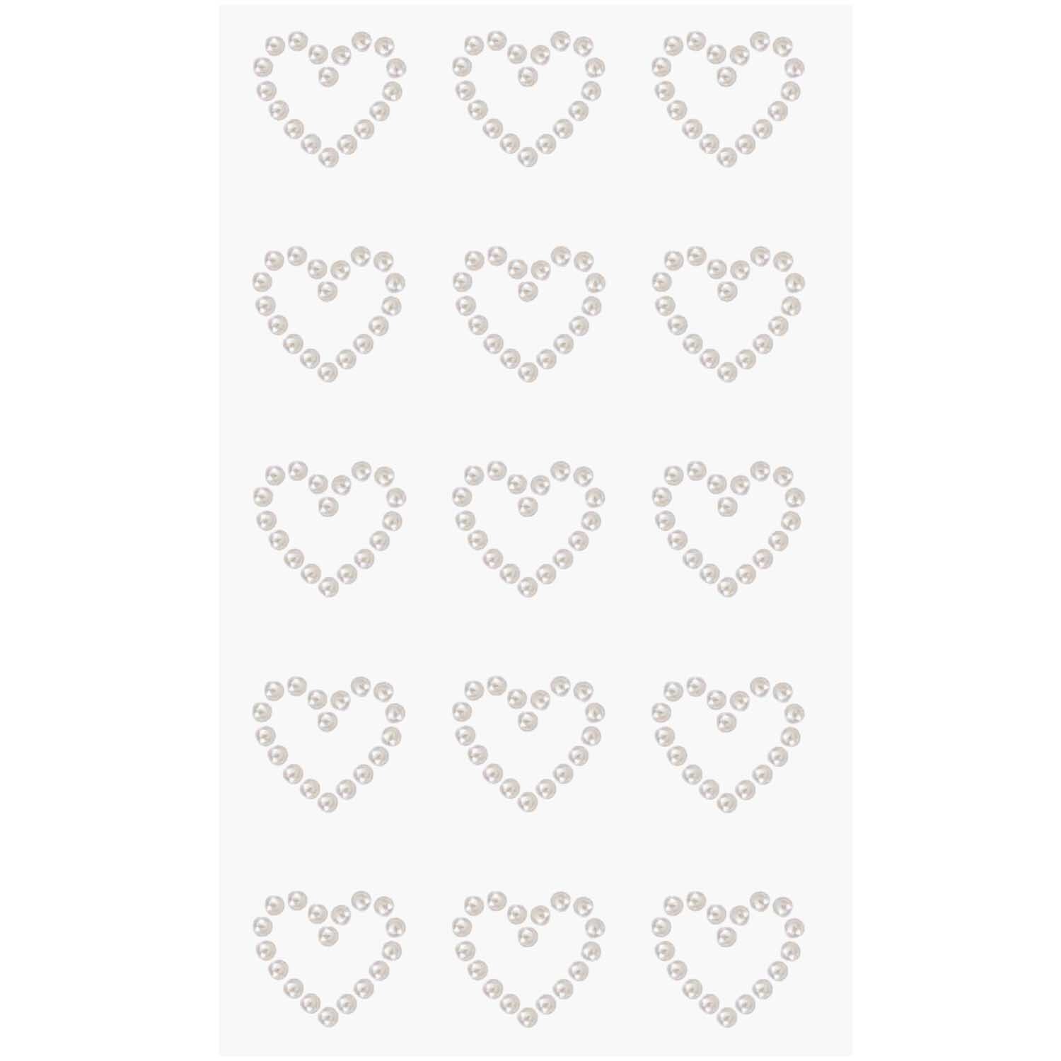 Paper Poetry Perlen-Sticker Herzen