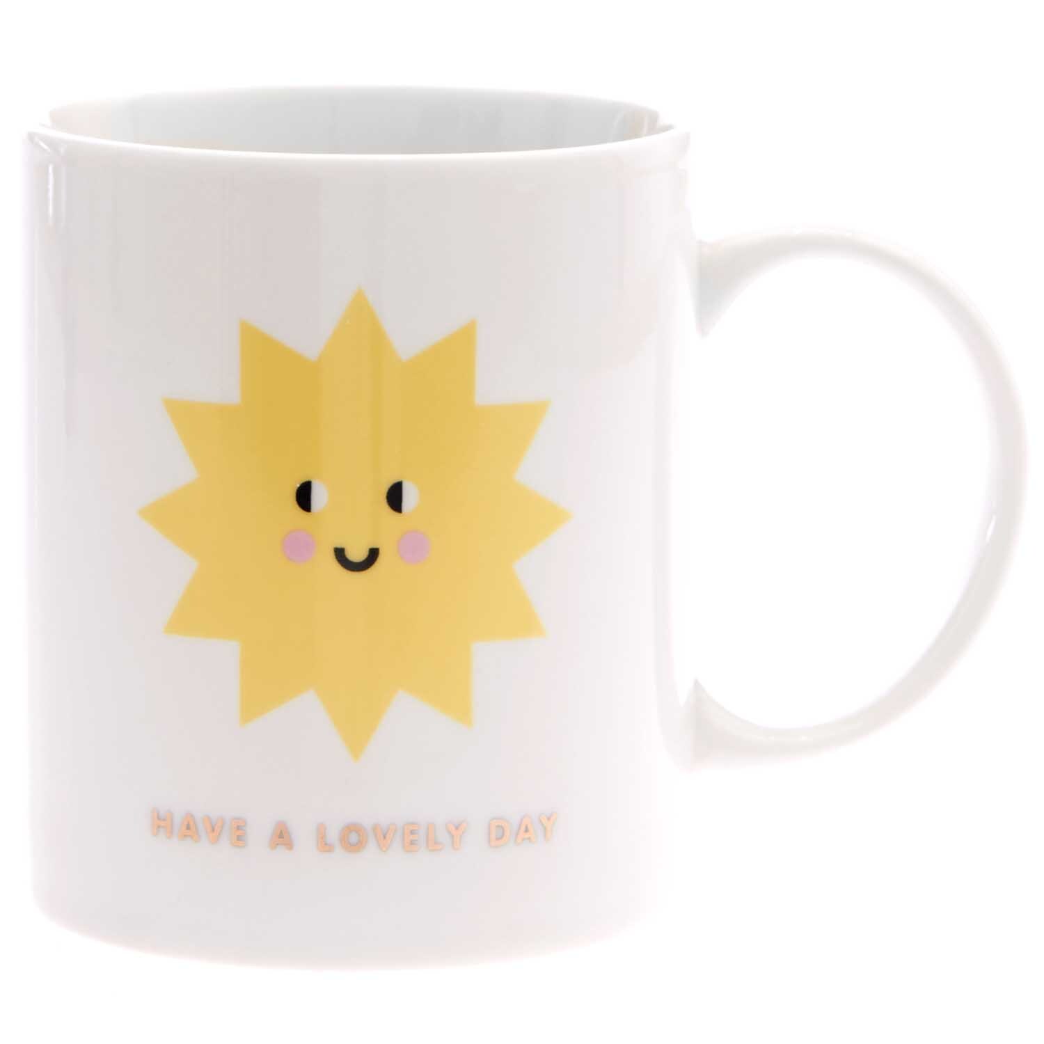 Porzellan Tasse Sonne 8x9,5cm