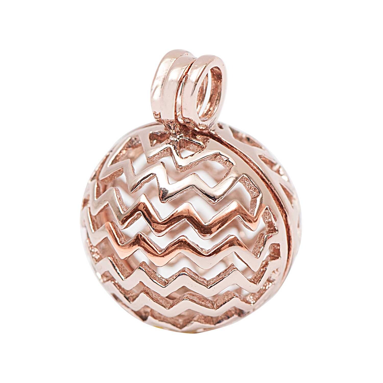 Käfig Zick Zack rosé 21mm