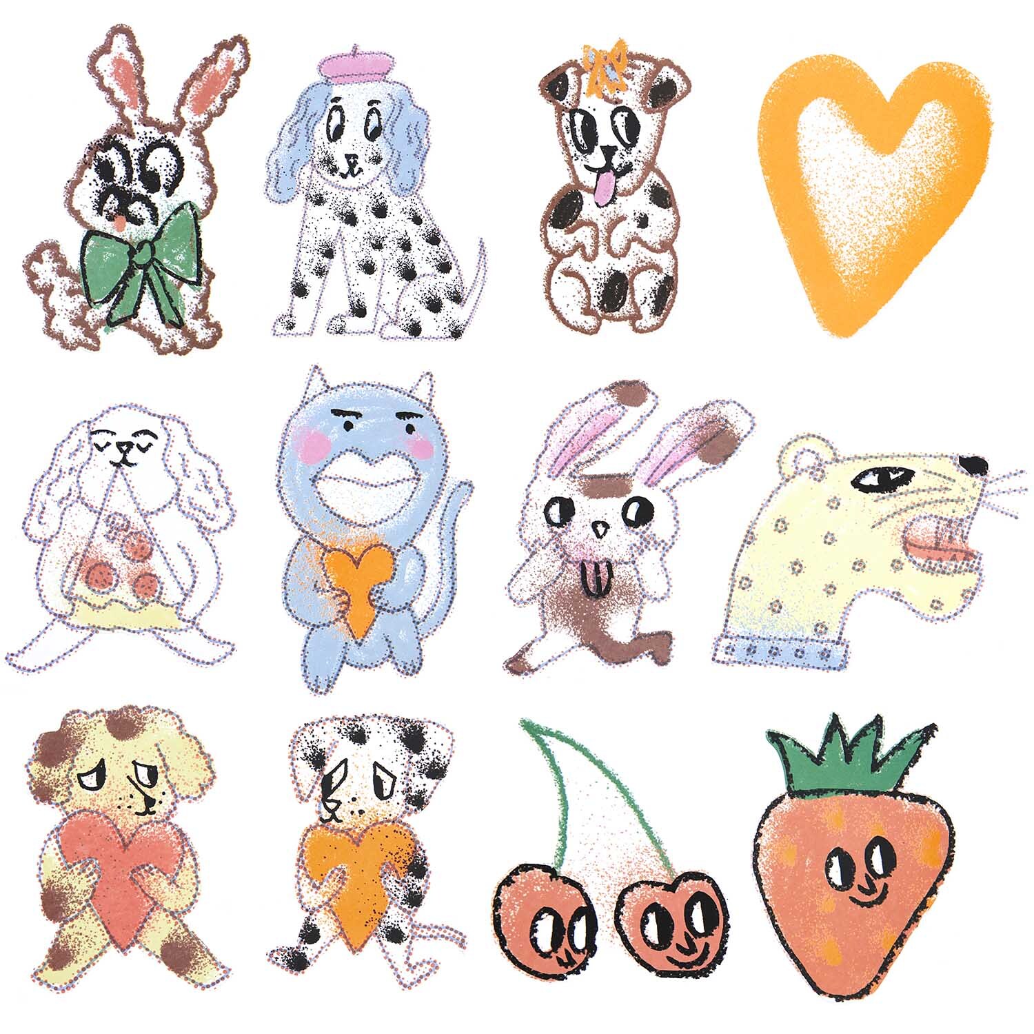 Paper Poetry Kartenset Airbrush