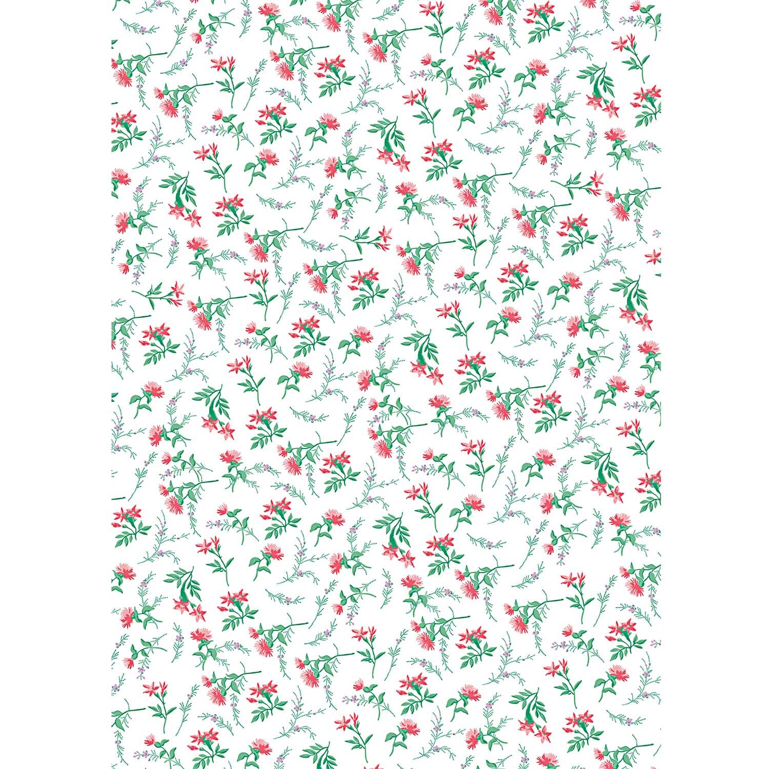 Paper Patch Papier Blumen weiß 30x42cm