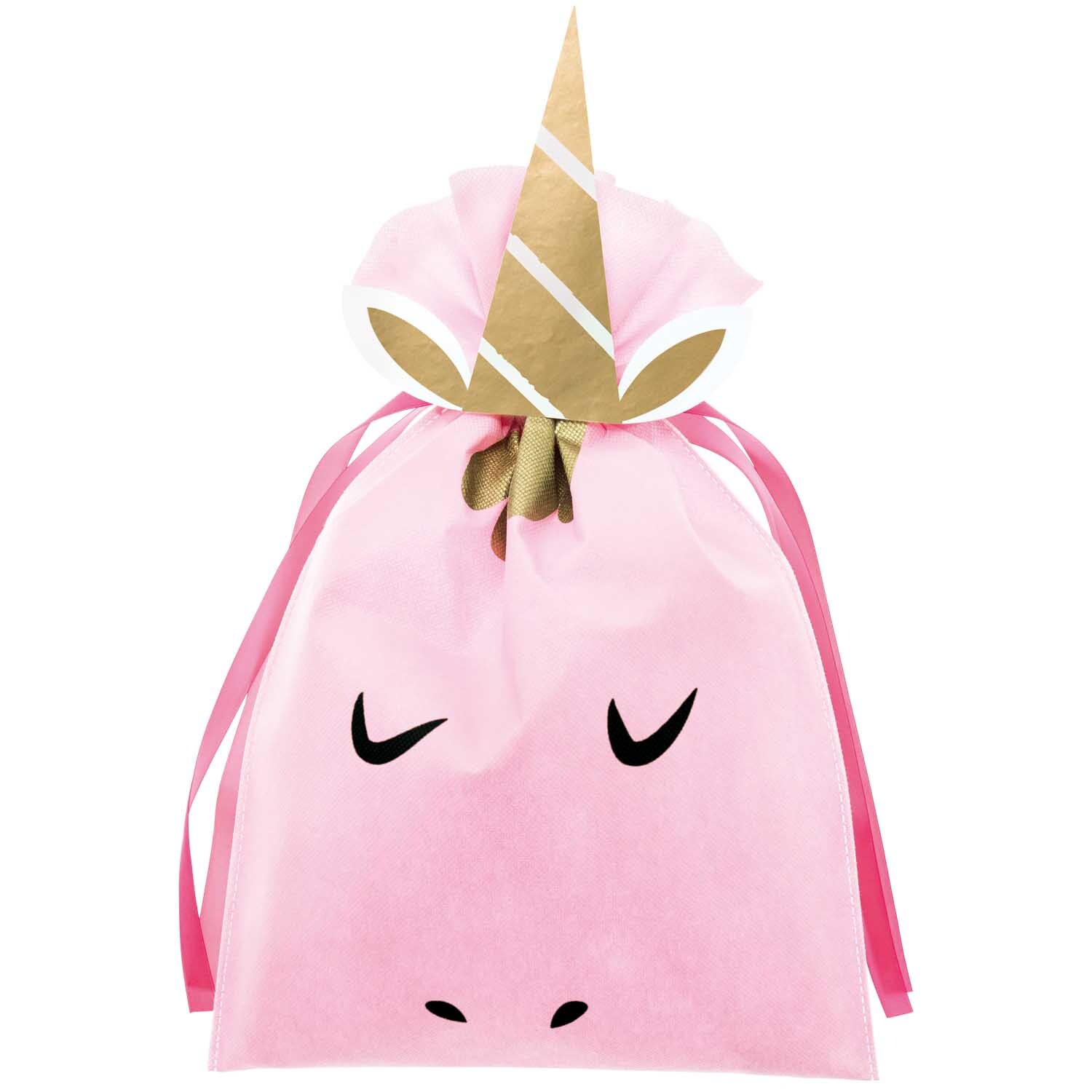 Paper Poetry Geschenktüte Einhorn rosa 30x45cm
