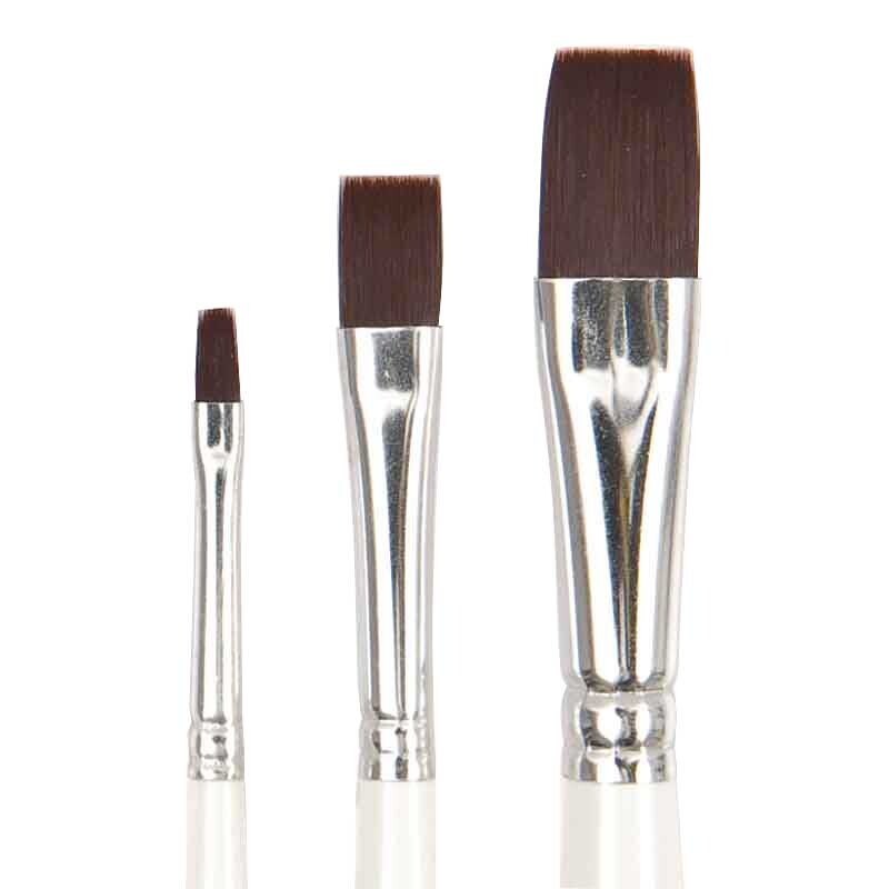 Pinsel Art School Schule & Hobby Synthetic flach fest