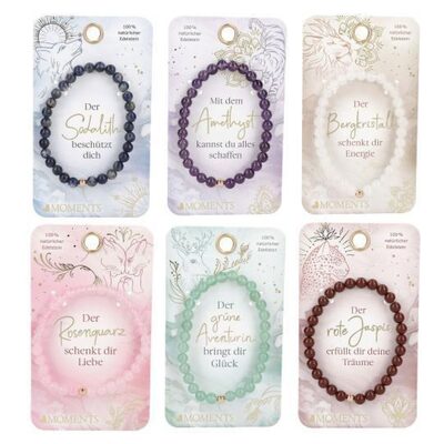 DEPESCHE 0013835 Heart Moments Edelstein Armband, sortiert