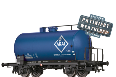 BRAWA 50036 H0 Kesselwagen Z [P] 'Aral' patiniert, DB, Ep. III