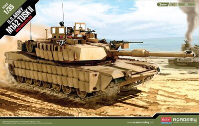 ACADEMY 493298 1:35 U.S. Army M1A2 Tusk II