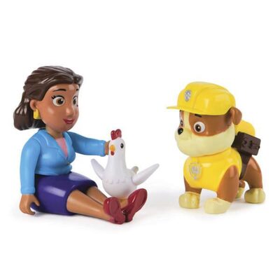 SPINMASTER 6070749 Paw Patrol PAW Hero Pups Core Rubble & Bürgermeiste