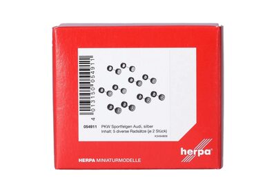 HERPA 054911 1:87 Zubehör PKW Sportfelgen Audi