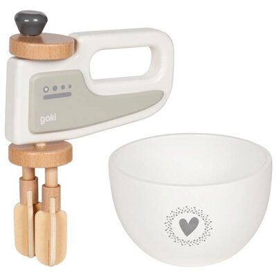 GOKI 51502 Handmixer mit Rührschüssel