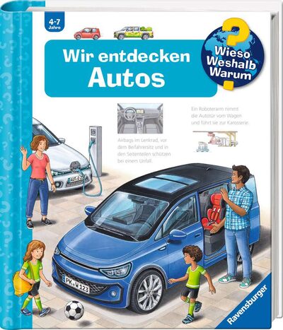 RAVENSBURGER 60015 Wieso? Weshalb? Warum? Wir entdecken Autos - Band 28