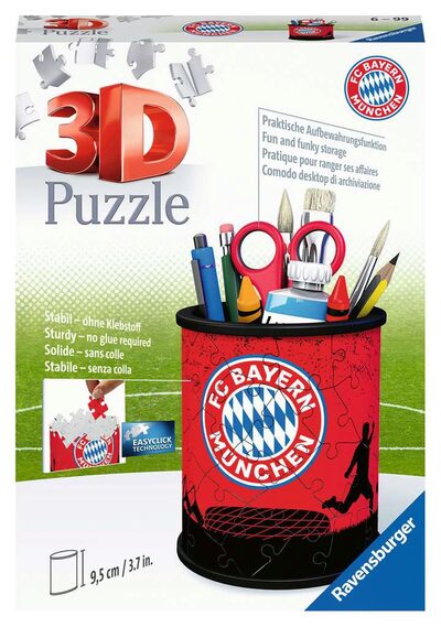 RAVENSBURGER 11215 3D-Puzzle Utensilo - FC Bayern München