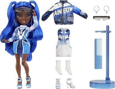 MGA 578321EUC Rainbow High CORE Fashion Doll- Coco Vanderbalt (Cobalt)