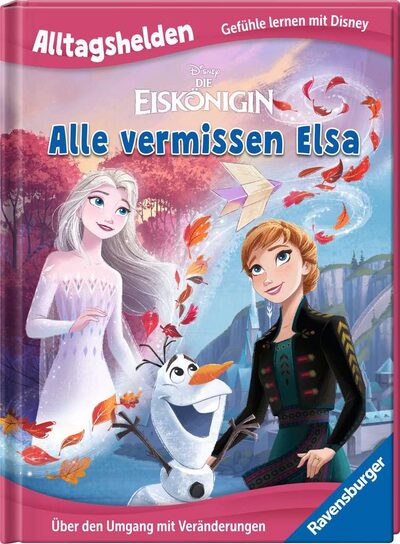 RAVENSBURGER 49819 Gefühle lernen mit Disney: Disney Die Eiskönigin: Alle vermissen Elsa