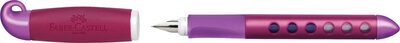 FABER-CASTELL 149848 Schulfüller Scribolino brombeer links