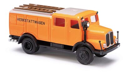 BUSCH 95612 ESPEWE H0 IFA S4000 TLF Werkstattwagen orange