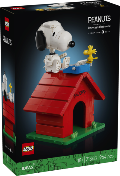 LEGO® Ideas 21368 Peanuts: Snoopys Hundehütte