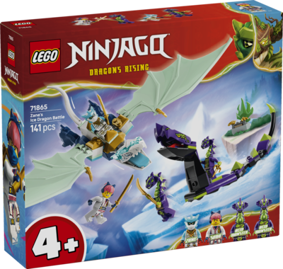 LEGO® NINJAGO 71865 Zanes Eisdrachenduell