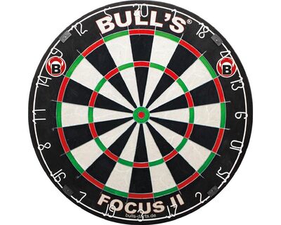 BULL'S 68006 BULL'S Focus II Bristle Dart Board