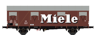 BRAWA 47285 H0 Gedeckter Güterwagen Glmhs 50 „Miele”, DB, Ep. III