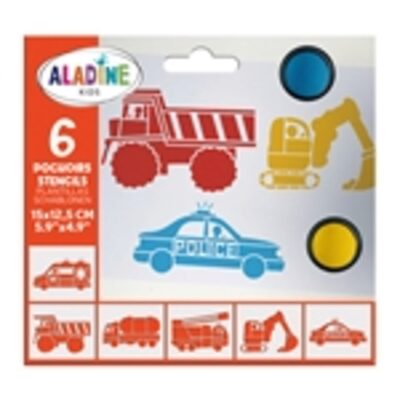 ALADINE 00000000000000081392 Schablonen Autos