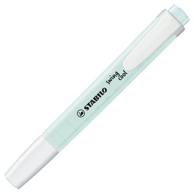 STABILO 275/113-8 Textmarker - STABILO swing cool Pastel Edition - Einzelstift - zartes Türkis