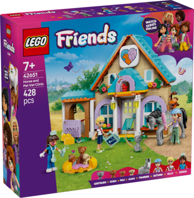 LEGO® Friends 42651 Tierarztpraxis für Pferde und Haustiere