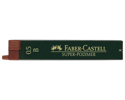 FABER-CASTELL 120501 Feinmine SUPER POLYMER 0,5mm B