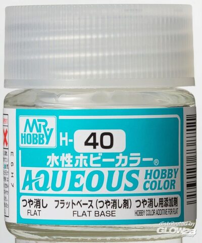MR HOBBY - GUNZE H-040 Mr Hobby -Gunze Aqueous Hobby Colors (10 ml) Flat Base [30
