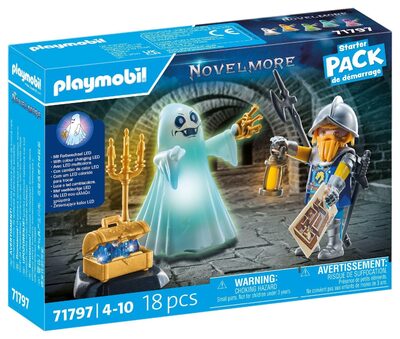 PLAYMOBIL 71797 Starter Pack Schlossgespenst und Ritter