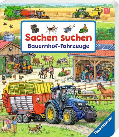 RAVENSBURGER 42059 Sachen suchen: Bauernhof-Fahrzeuge