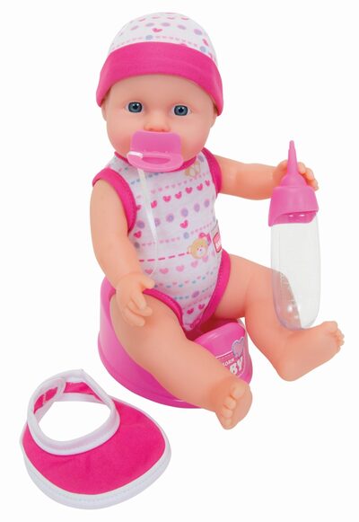 SIMBA 105037800 New Born Baby Entzückendes Baby Set, 2-fach sortiert