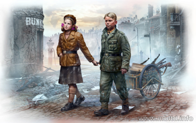 MASTER BOX LTD. MB35182 1:35 Volkssturm. Ammunition to the Frontline