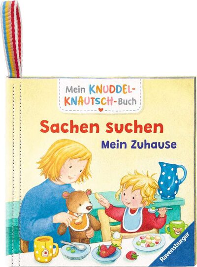 RAVENSBURGER 42099 Mein Knuddel-Knautsch-Buch: Sachen suchen. Mein Zuhause