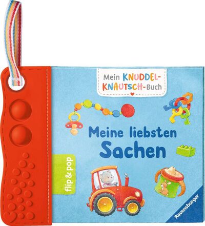 RAVENSBURGER 42129 Mein Knuddel-Knautsch-Buch. flip&pop. Meine liebsten Sachen