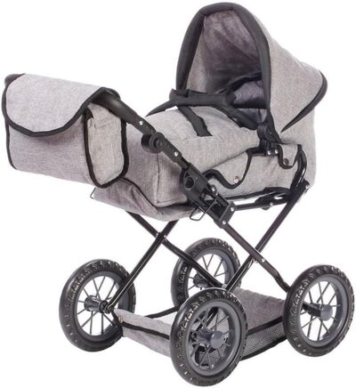 KNORR TOYS 63187 Puppenwagen Ruby - stone