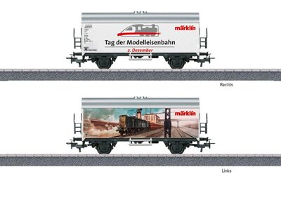 MÄRKLIN 44226 H0 Kühlwagen als Privatwagen zum Internationalen Tag der Modelleisenbahn am 2. Dezember, Ep. VI
