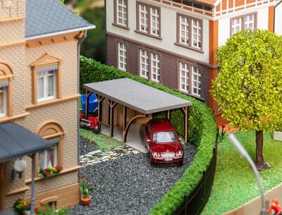 FALLER 180307 H0 Carport, Ep. V
