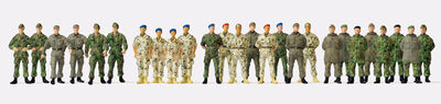 PREISER 72535 1:72 Bundeswehr. Auf dem Kasernenhof