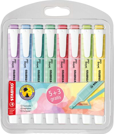 STABILO D275/8-08 STABILO swing cool Pastel 5+3 Etui