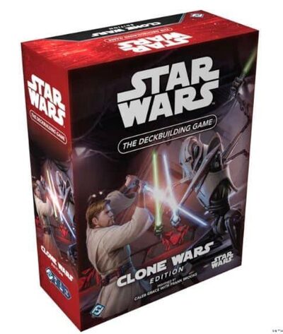 FANTASY FLIGHT GAMES FFGD3010 Star Wars The Deckbuilding Game Clone Wars Edition