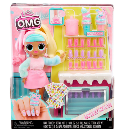 MGA 503781-EUC L.O.L. Surprise OMG Sweet Nails™ Candylicious Sprinkles Shop