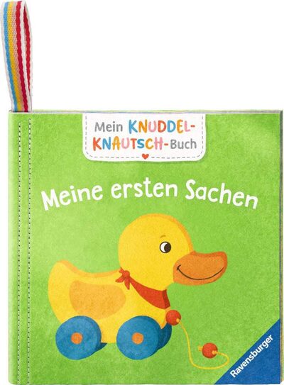 RAVENSBURGER 42082 Mein Knuddel-Knautsch-Buch: Meine ersten Sachen