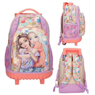 DEPESCHE 13286 TOPModel Schulrucksack Trolley GIRL POWER